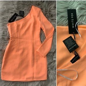 White Fox Peach Dress